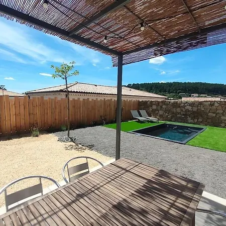 Petit Cocon Ardechois Climatisation Piscine Privee