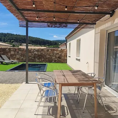Petit Cocon Ardechois Climatisation Piscine Privee *